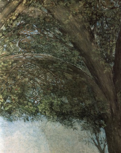 Decoration of the Hall of the Asse in the Sforza Castle by Leonardo da Vinci